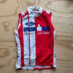 Ironman Lake Placid Sugoi Sleeveless Cycling Top shirt women’s medium